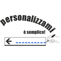 segnale direzione urbana personalizzabile